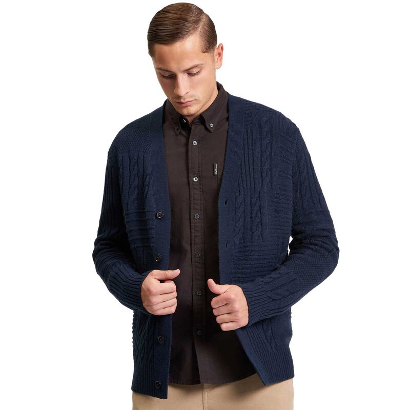Ben Sherman Texture Block Cardigan image number 0